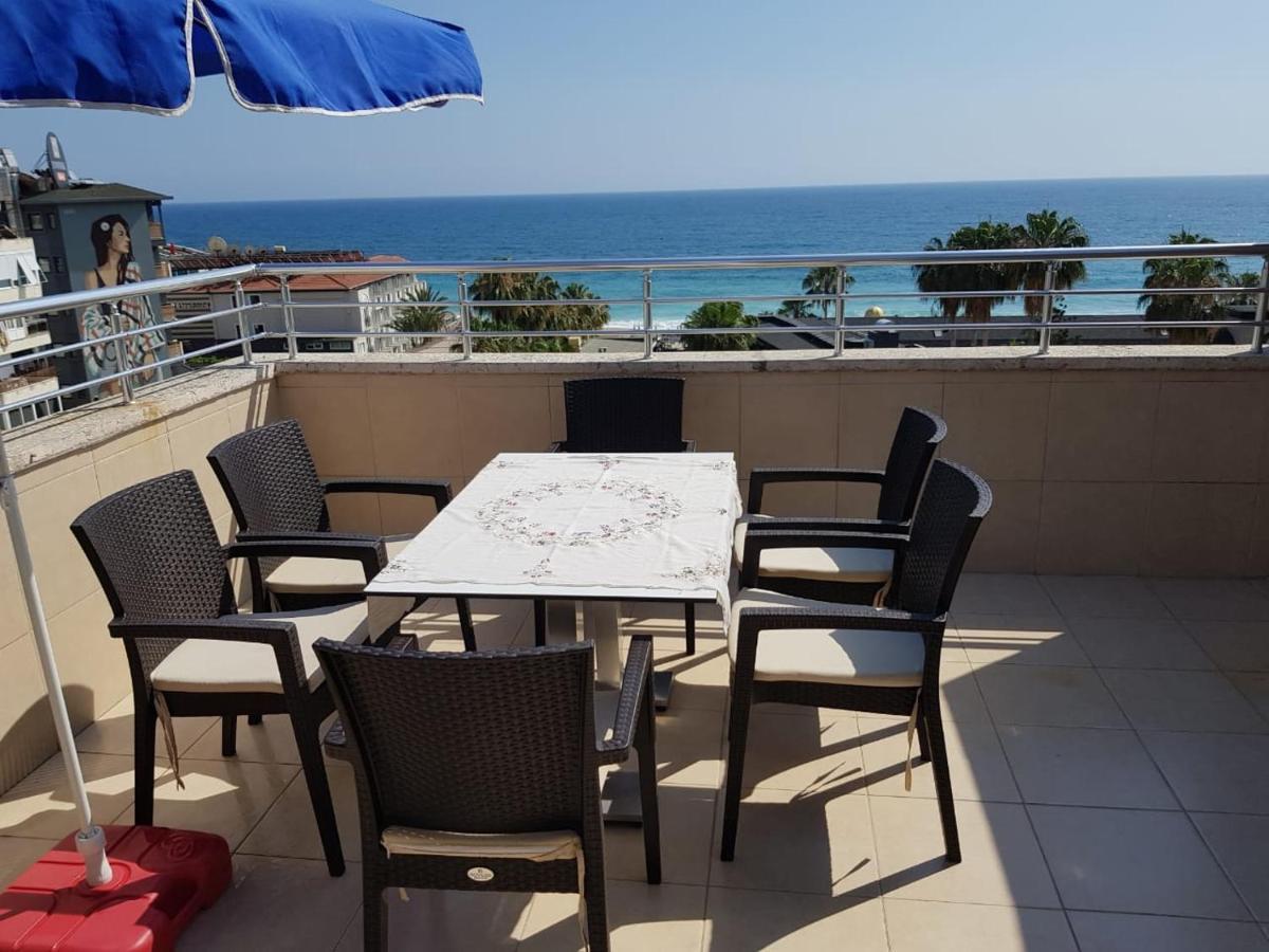 Kleopatra beach dublex flat Alanya Exterior foto